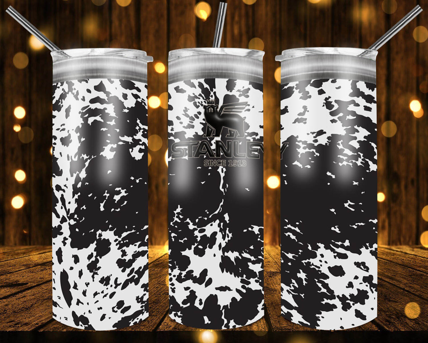 COWHIDE TUMBLER
