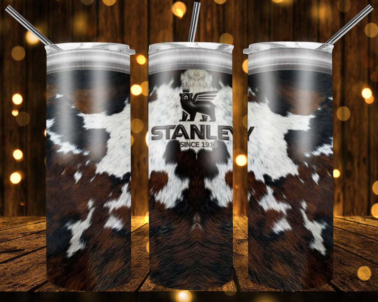 COWHIDE TUMBLER