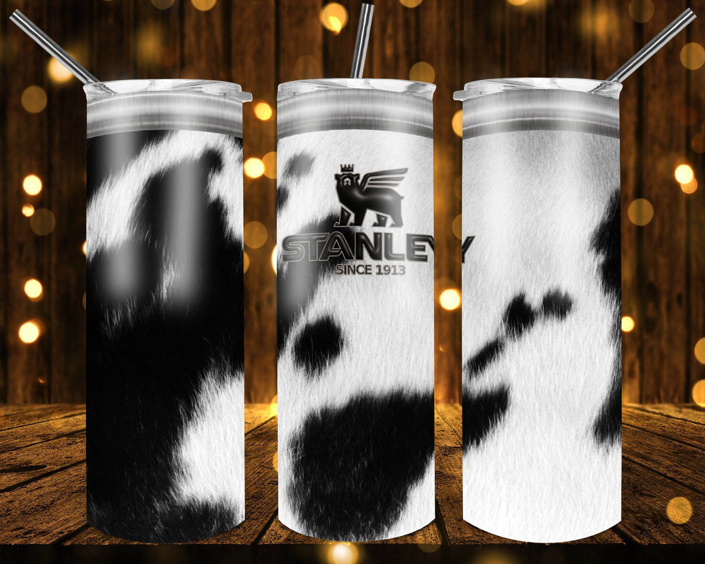 COWHIDE TUMBLER