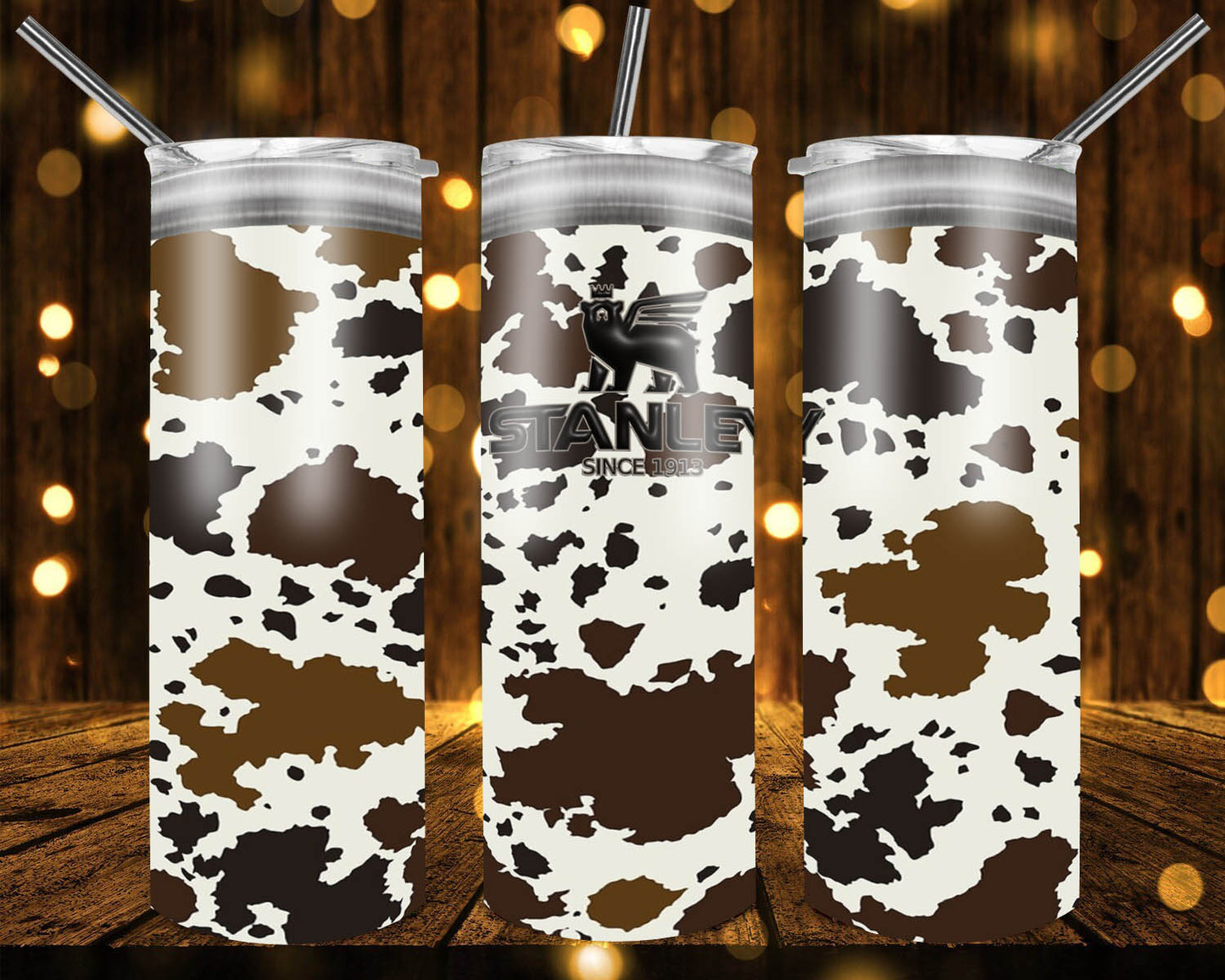 COWHIDE TUMBLER