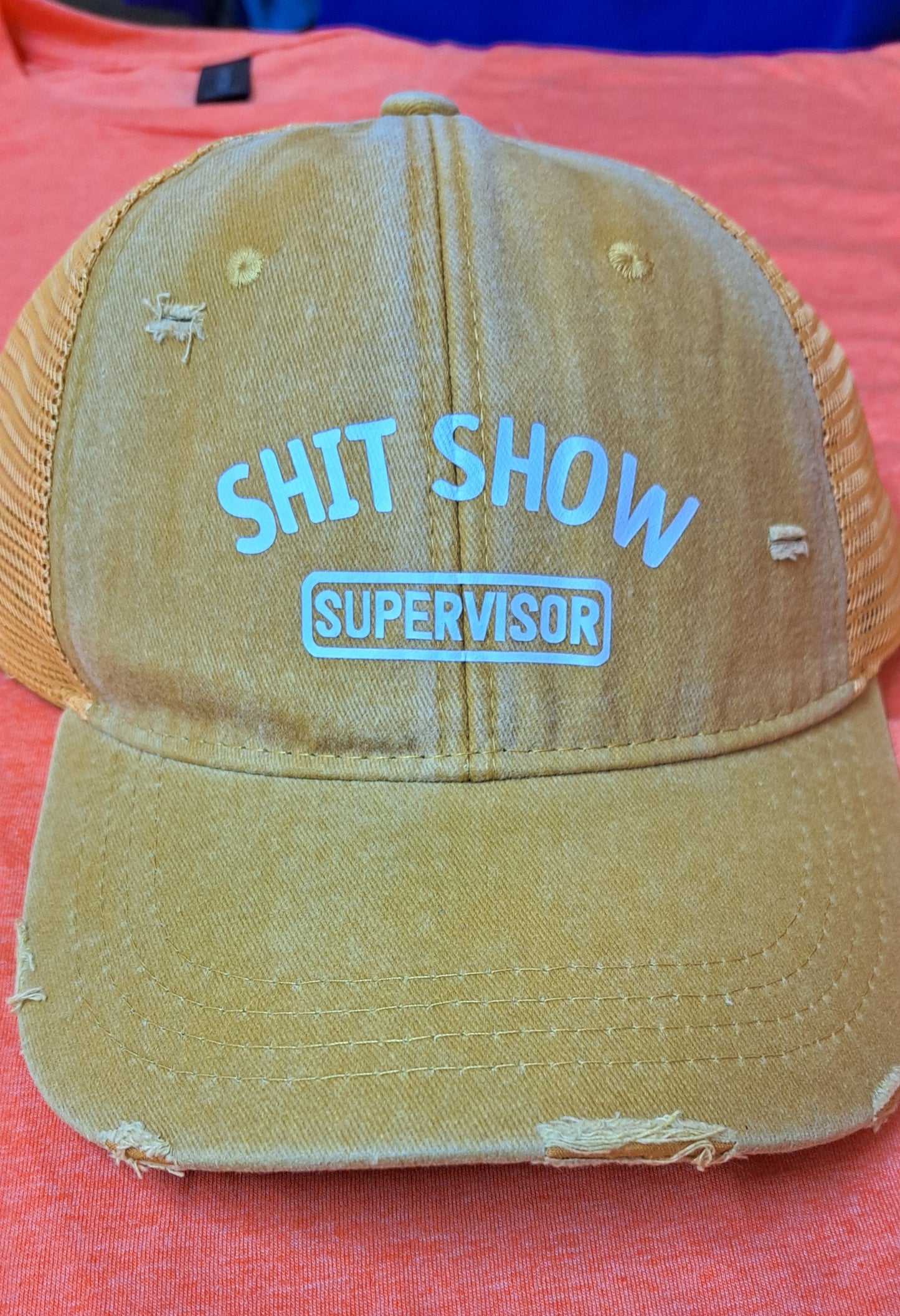 Shit show supervisor hat