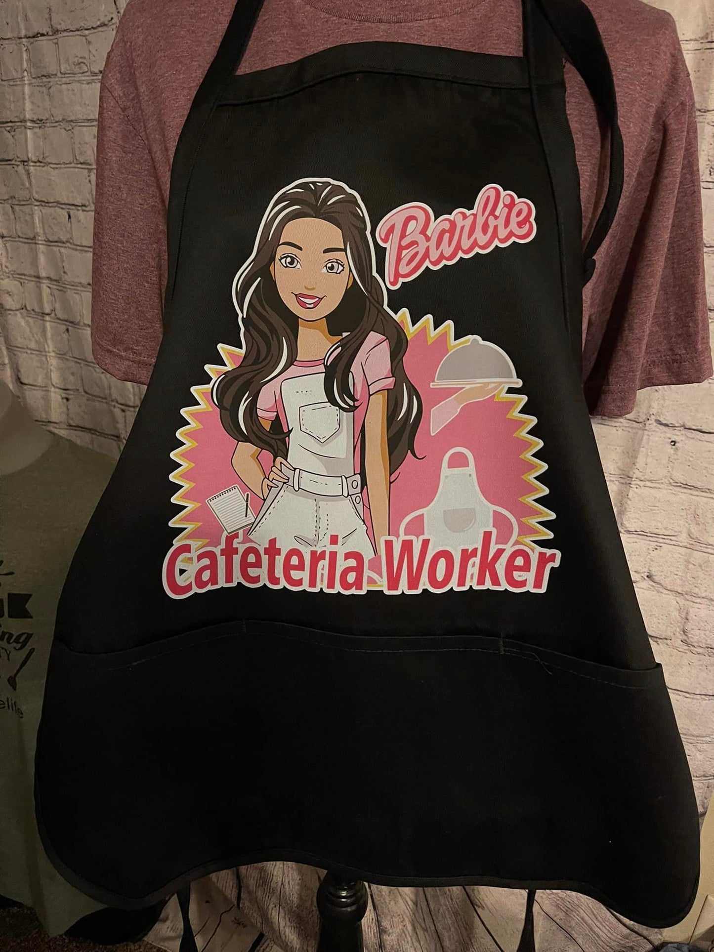 BARBIE CAFTERIA WORKER