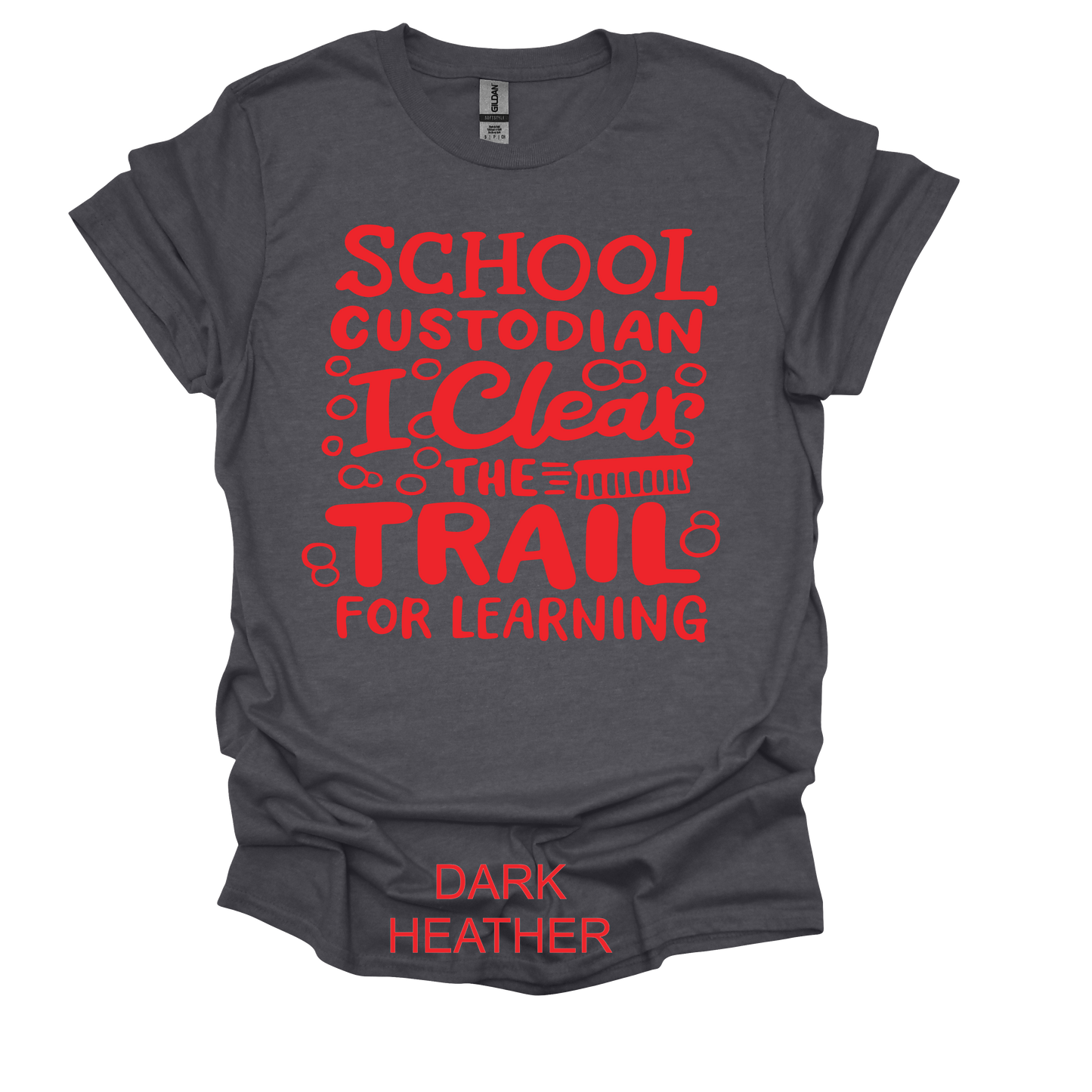 school custodian, I clear the Trail for Learning