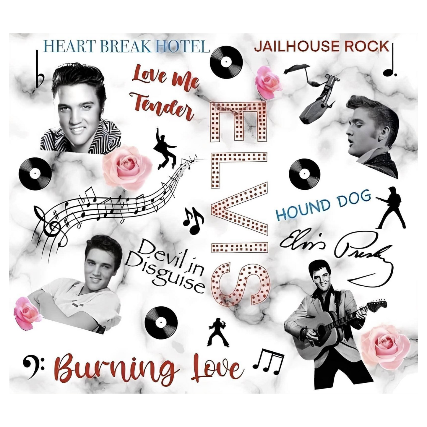 ELVIS PRESLEY TUMBLER