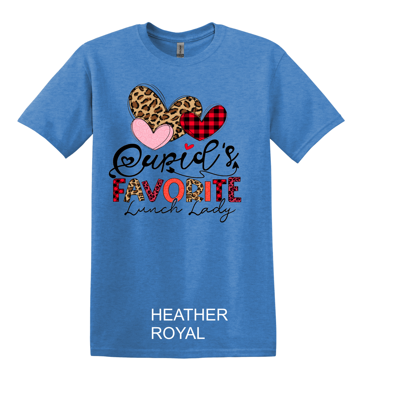 3 HEARTS CUPIDS FAVORITE LUNCH LADY