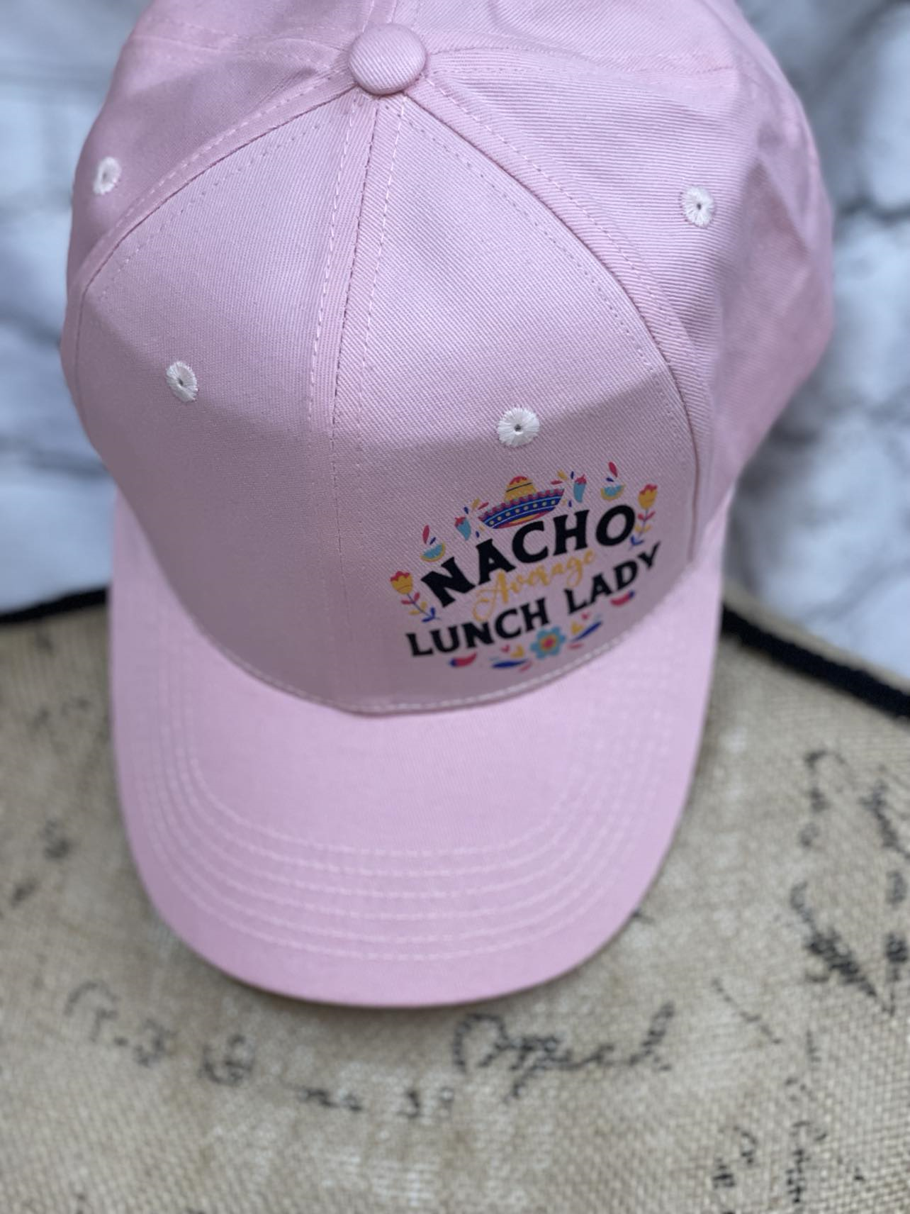 NACHO AVERAGE LUNCH LADY HAT