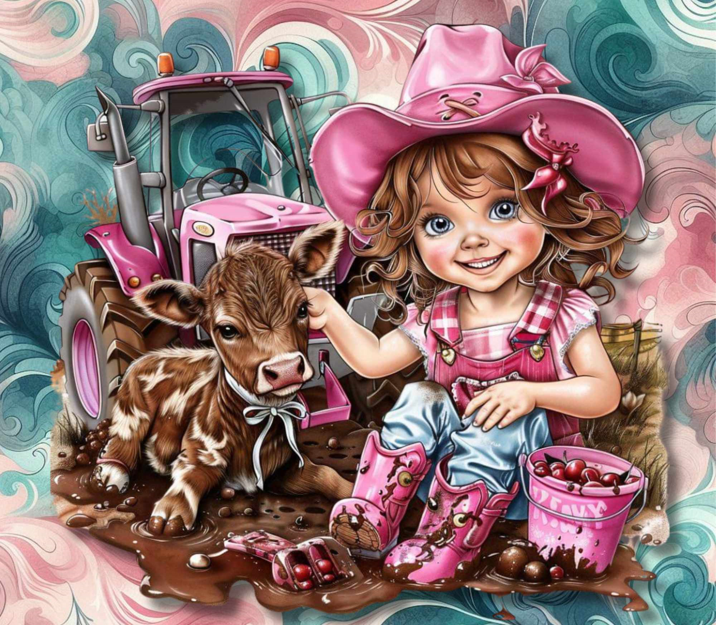 Little Cowgirl in pink