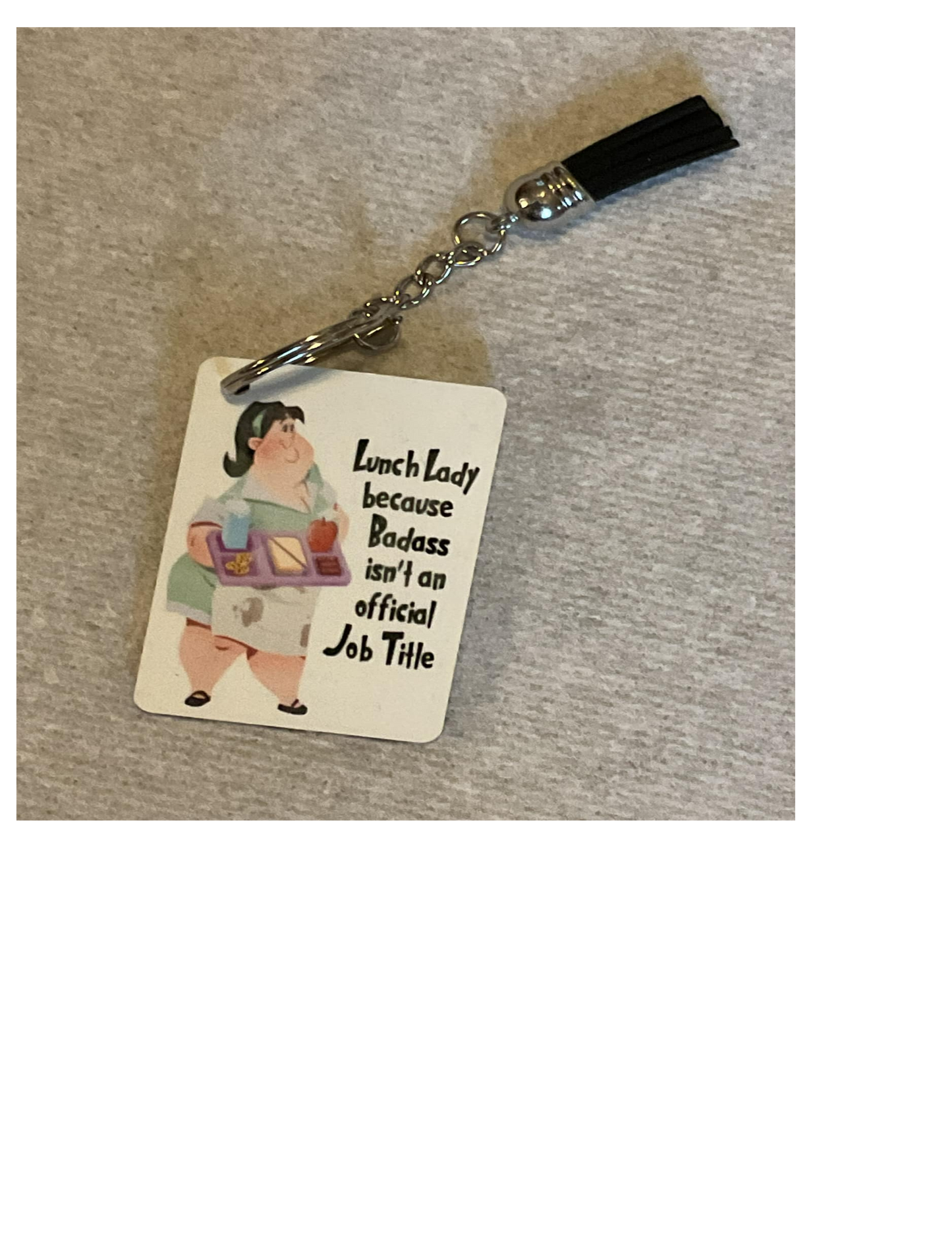 LUNCH LADY, BECAUS BADASS ISN'T AN OFFICIAL JOB TITLE