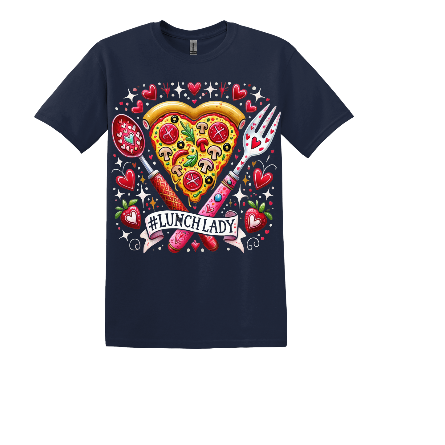 HEART, PIZZA LUNCH LADY