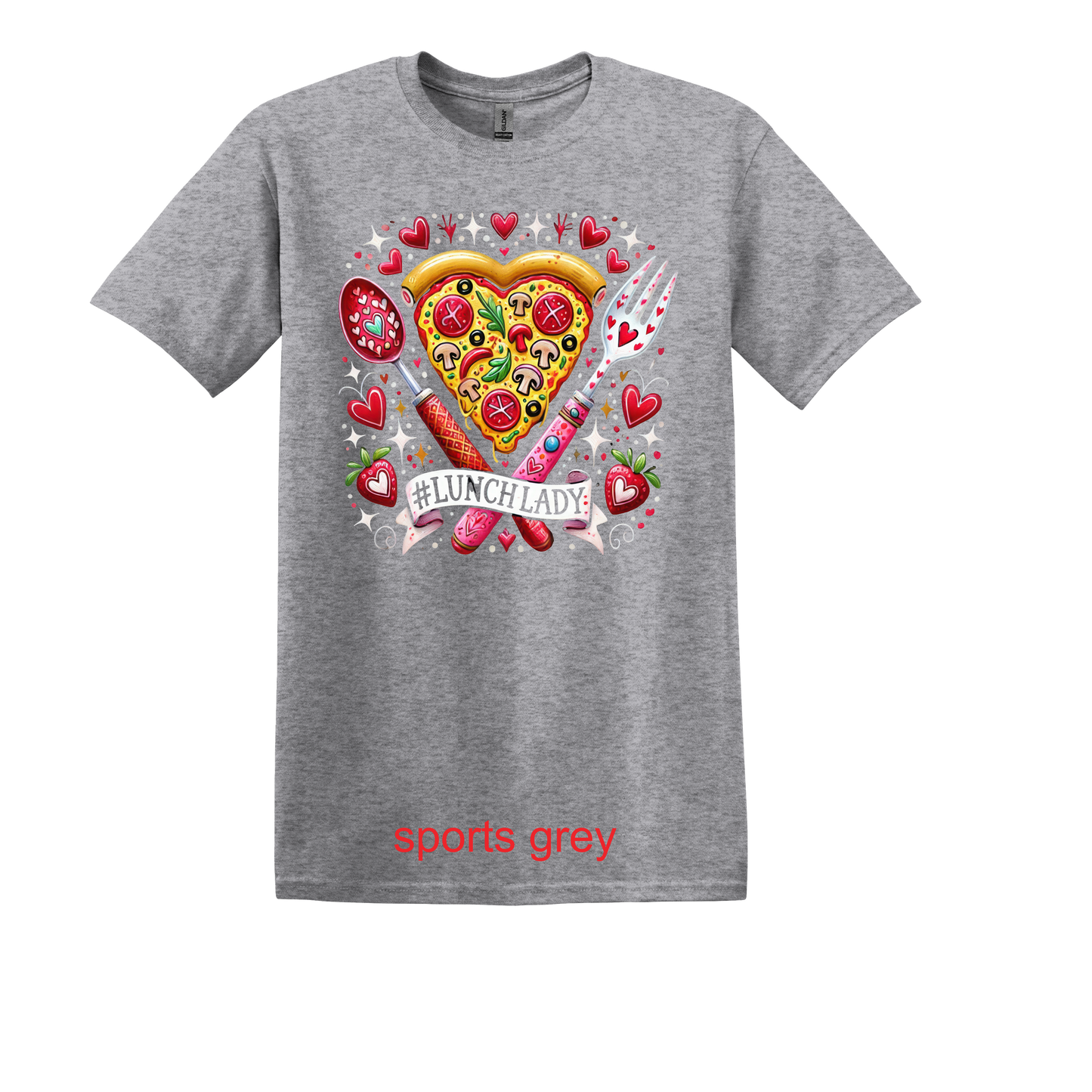 HEART, PIZZA LUNCH LADY