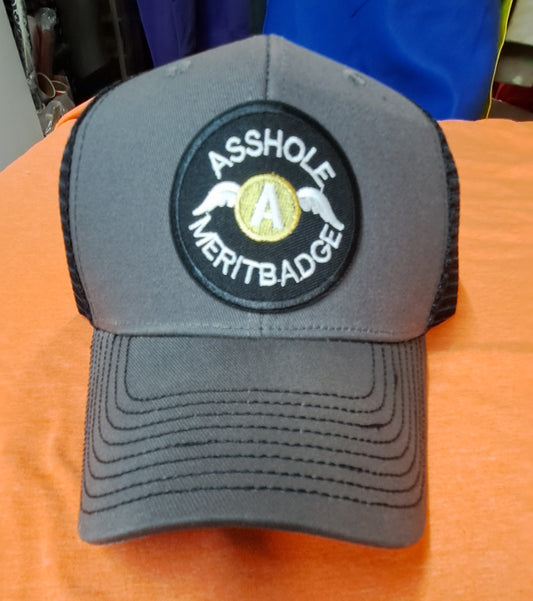 Asshole Merit badge Hat