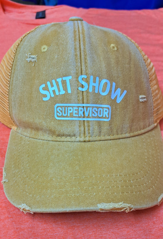Shit show supervisor hat