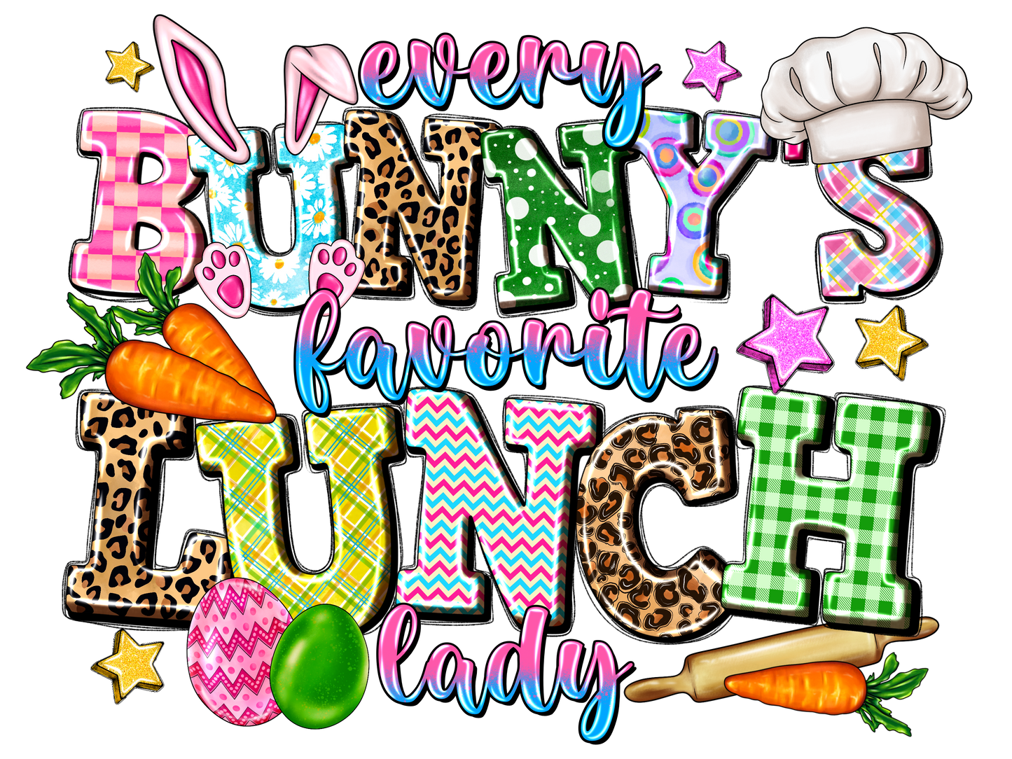 EVERY BUNNY'S FAVORITE LUNCH LADY 2