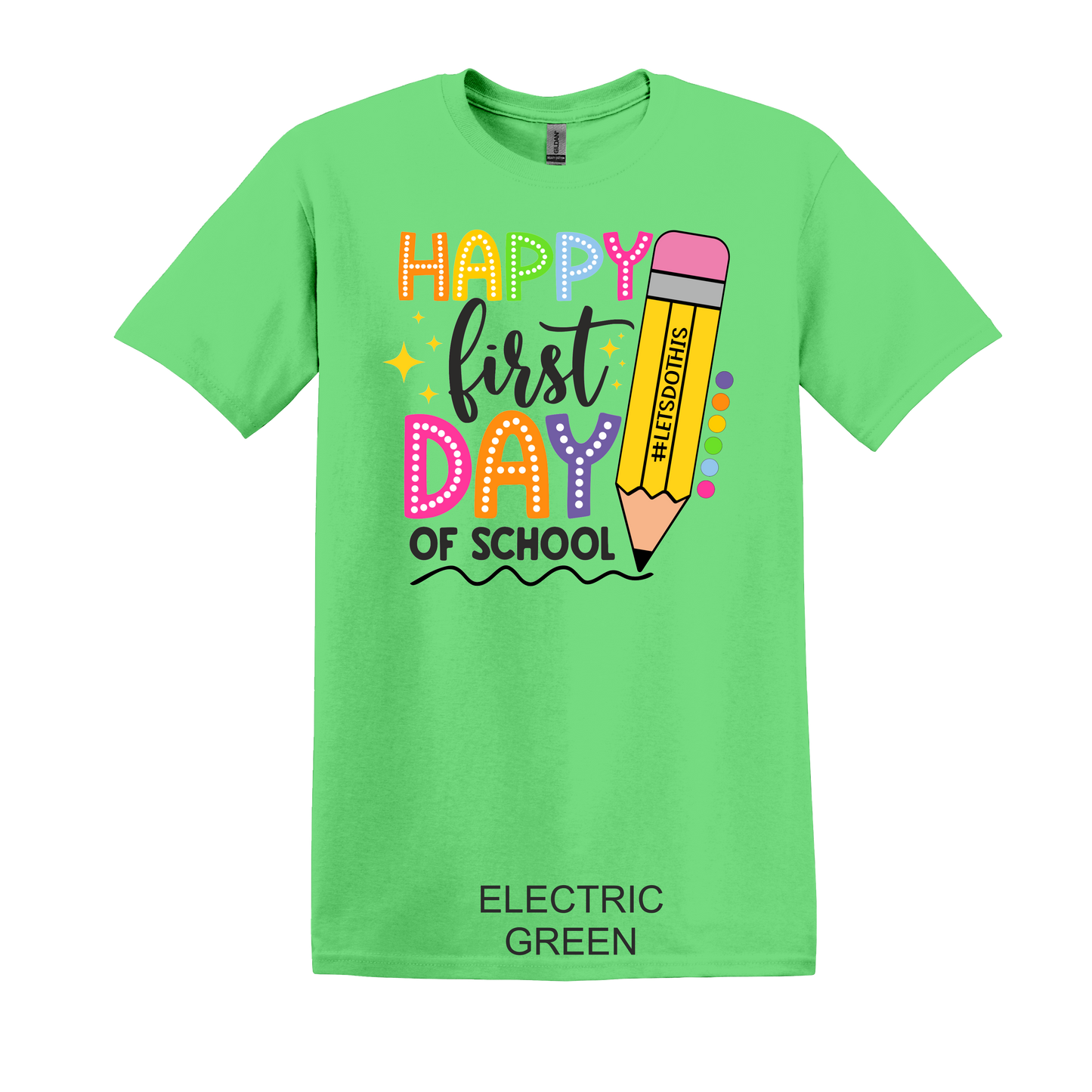 HAPPY FIRST DAY OF SCHOOL