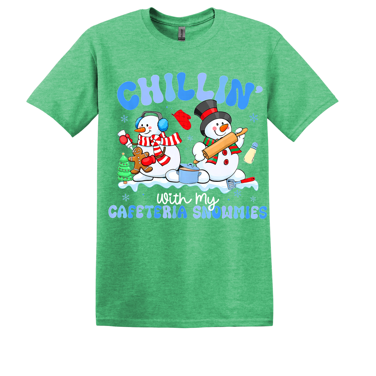 Chillin with my Cafeteria Snowmies